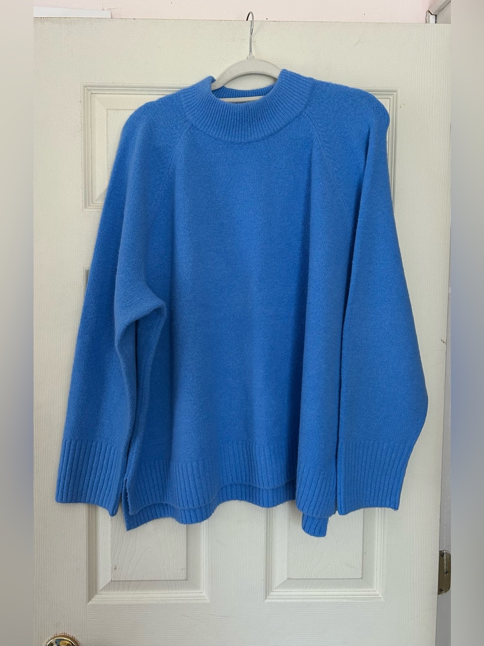 New Nine West blue crewneck sweater 2X
